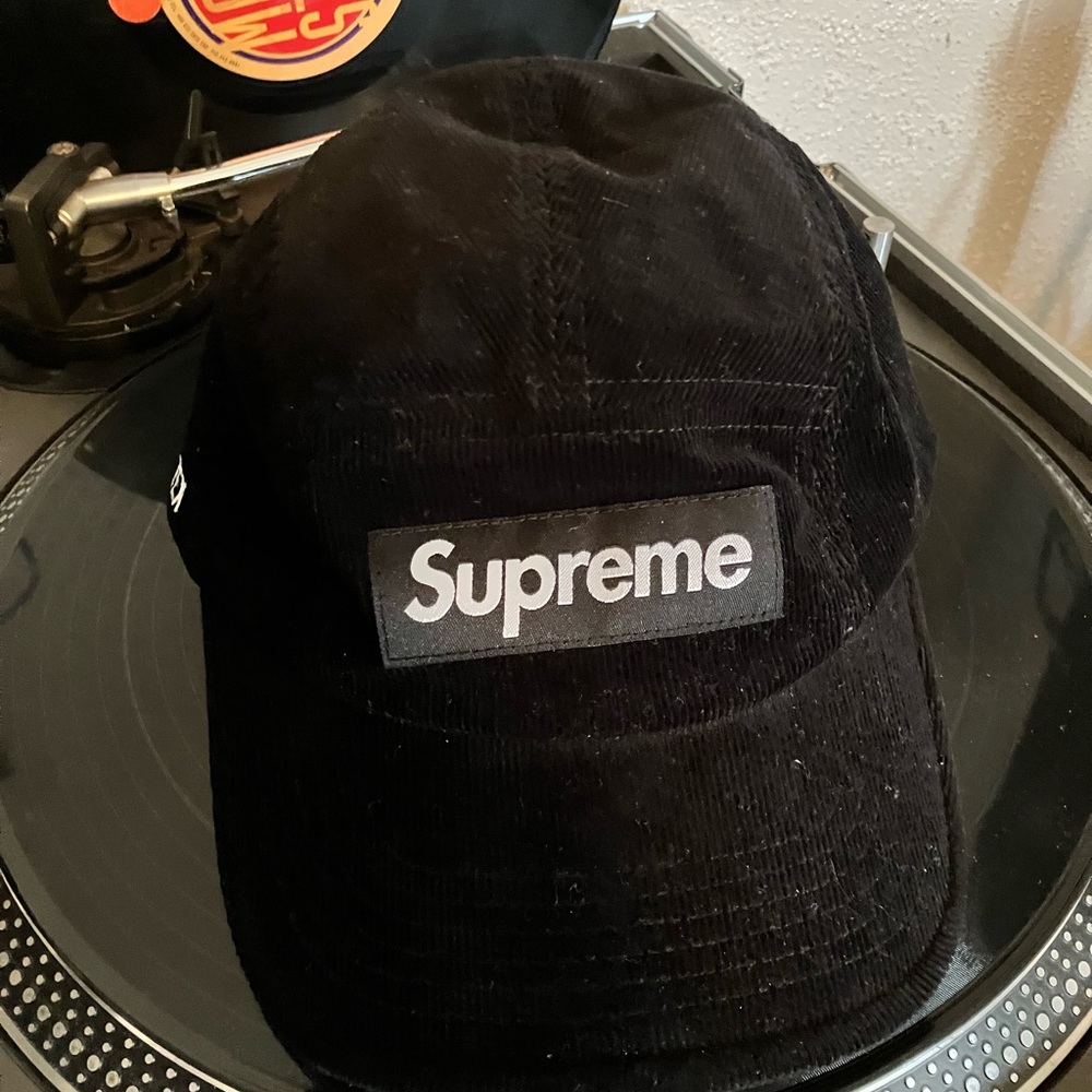 Supreme corduroy goretex adjustable hat